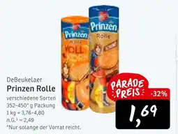 KONSUM Debeukelaer prinzen rolle Angebot