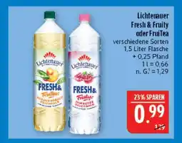 Marktkauf Lichtenauer fresh & fruity pfirsich-maracuja Angebot