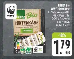 Edeka Edeka bio wwf hirtenkäse Angebot