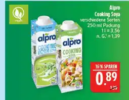 Marktkauf Alpro cooking soya Angebot