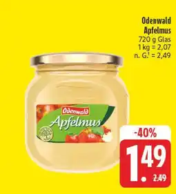 E-Center Odenwald apfelmus Angebot