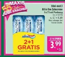 Marktkauf Odol-med 3 all in one zahncreme Angebot