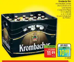 Marktkauf Krombacher bier Angebot