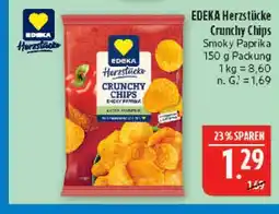 Marktkauf Edeka herzstücke crunchy chips smoky paprika Angebot