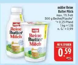 Marktkauf Müller reine butter milch Angebot
