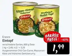 KONSUM Erasco eintopf Angebot