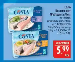 Marktkauf Costa doraden filets Angebot