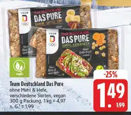 Edeka Team deutschland das pure banane-dattel-zimt Angebot