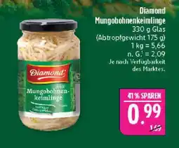 Marktkauf Diamond mungobohnenkeimlinge Angebot