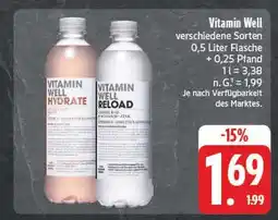 Edeka Vitamin well hydrate Angebot