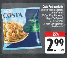 Edeka Costa fertiggerichte Angebot