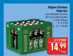 Marktkauf Allgäuer brauhaus büble bier Angebot