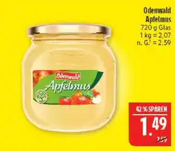 Marktkauf Odenwald apfelmus Angebot