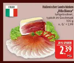 Marktkauf Villa bianca italienischer landschinken Angebot