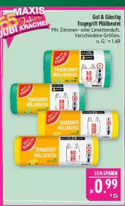 Marktkauf Gut & günstig tragegriff müllbeutel Angebot