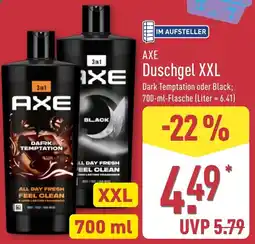 Aldi Nord AXE Duschgel XXL Angebot