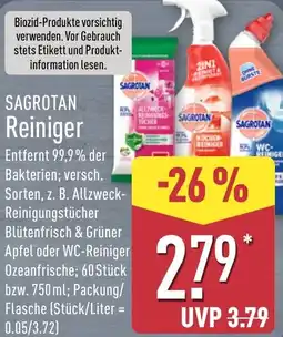 Aldi Nord SAGROTAN Reiniger Angebot