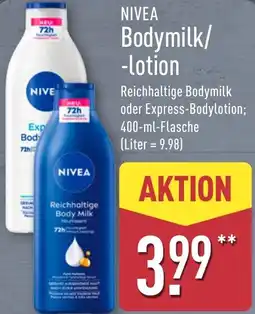 Aldi Nord NIVEA Bodymilk/ -lotion Angebot