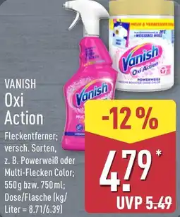 Aldi Nord VANISH Oxi Action Angebot