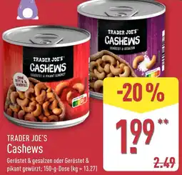 Aldi Nord TRADER JOE'S Cashews Angebot