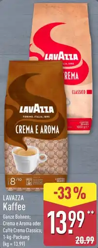 Aldi Nord LAVAZZA Kaffee Angebot