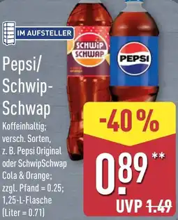 Aldi Nord Pepsi/ Schwip Schwap Angebot