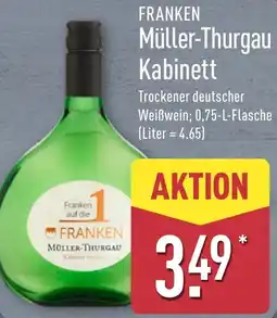 Aldi Nord FRANKEN Müller-Thurgau Kabinett Angebot