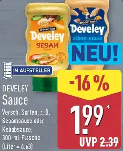 Aldi Nord DEVELEY Sauce Angebot