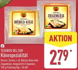 Aldi Nord TESOROS DEL SUR Käsespezialität Angebot