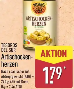 Aldi Nord TESOROS DEL SUR Artischockenherzen Angebot