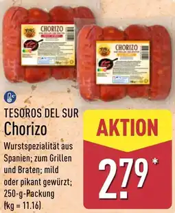 Aldi Nord TESOROS DEL SUR Chorizo Angebot