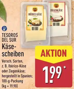 Aldi Nord TESOROS DEL SUR Käsescheiben Angebot