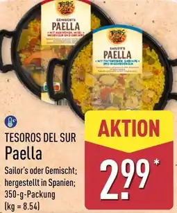 Aldi Nord TESOROS DEL SUR Paella Angebot