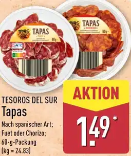 Aldi Nord TESOROS DEL SUR Tapas Angebot