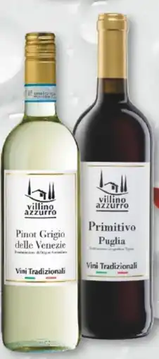 trinkgut Villino Azzurro Primitivo Puglia Angebot