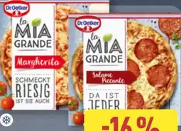 Aldi Nord Dr. Oetker Pizza La Mia Grande Angebot