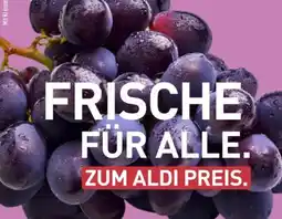 Aldi Nord Tafeltrauben Angebot