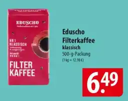 Famila Nord Ost Eduscho Filterkaffee Angebot
