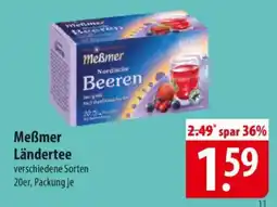 Famila Nord Ost Meẞmer Ländertee Angebot