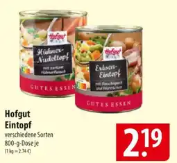 Famila Nord Ost Hofgut Eintopf Angebot
