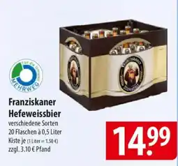Famila Nord Ost Franziskaner Hefeweissbier Angebot