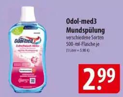 Famila Nord Ost Odol-med3 Mundspülung Angebot
