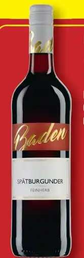 Aldi Nord Baden Spätburgunder Rotwein Angebot
