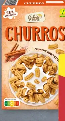 Aldi Nord Golden Bridge Churros Cerealien Angebot