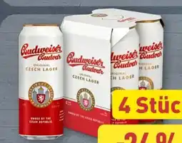 Aldi Nord Budweiser Budvar (CZ) Czech Premium Lager Angebot