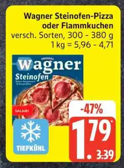 Edeka Wagner Steinofen Pizza oder Flammkuchen Angebot