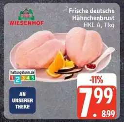 Edeka Frische deutsche Hähnchenbrust Angebot