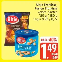 Edeka Ültje Erdnüsse, Fusion Erdnüsse Angebot