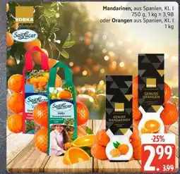Edeka Mandarinen oder Orangen Angebot