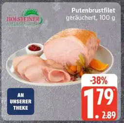 Edeka Putenbrustfilet geräuchert, 100 g Angebot